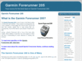 garminforerunner205.com