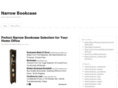 narrowbookcase.net