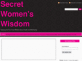 secretwomenswisdom.com