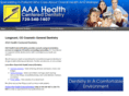 aaacosmeticdentistrylongmont.com