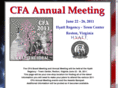 cfa2011annual.org