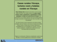 casasvizcayarural.com