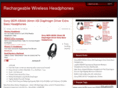 rechargeablewirelessheadphones.com