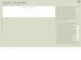 sarahwebbalexander.com