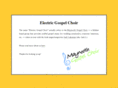 electricgospelchoir.com