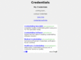 credentials.me