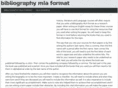 bibliographymlaformat.com
