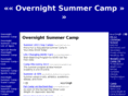 overnightsummercamp.biz
