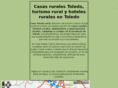 casastoledorural.com