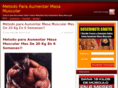 metodoparaaumentarmasamuscular.com