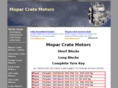mopar-crate-motors.com