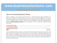businesschecksinc.com