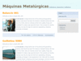 maquinasmetalurgicas.com