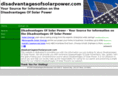 disadvantagesofsolarpower.com