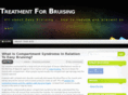 treatmentforbruising.com