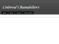 coloredchandeliers.com