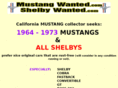 classicmustangwanted.com