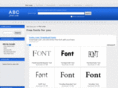 abc-font.com