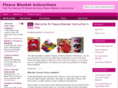 fleeceblanketinstruction.com