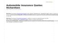 automobileinsurancequotesrichardson.com