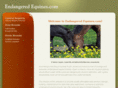 endangeredequines.com
