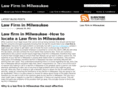 lawfirminmilwaukee.com