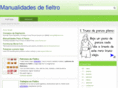 manualidadesdefieltro.com