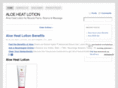 aloeheatlotion.com