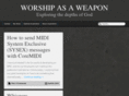 worshipasaweapon.com