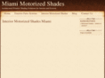 miamimotorizedshades.com