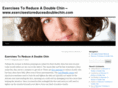 exercisestoreducedoublechin.com