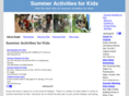 summeractivitiesforkids.org