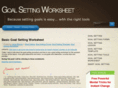 goalsetting-worksheet.com