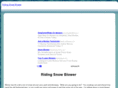 ridingsnowblower.com