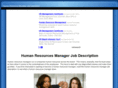 humanresourcesmanagerjobdescription.com