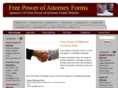 freepowerofattorneyformstoprint.com