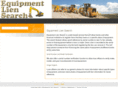 equipmentliensearch.com