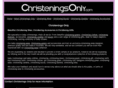 christeningsonly.com