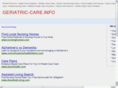 geriatric-care.info