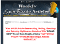 weeklyspinreadyarticles.com
