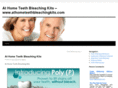 athometeethbleachingkits.com