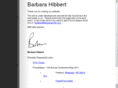 barbarahibbert.info