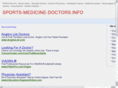 sports-medicine-doctors.info