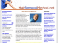 hairremovalmethod.net