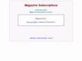 magazine-subscriptions.us