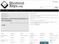 shortcutkeys.org