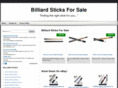 billiardsticks.net