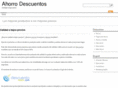 ahorrodescuentos.com