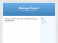 messagereader.com