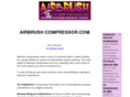 airbrushcompressor.com